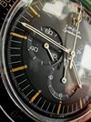 105.003-63 ed white omega speedmaster with rare decimal bezel at Brittons watches